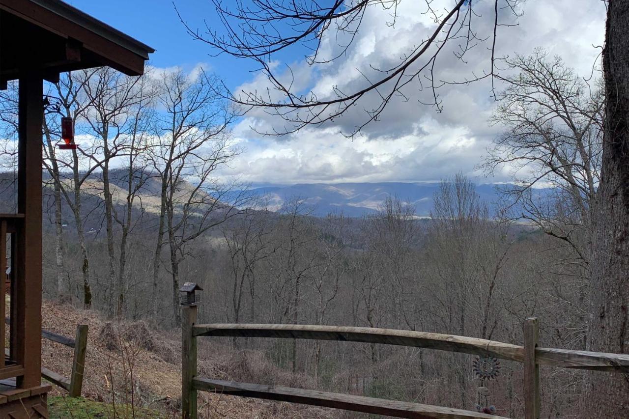 Cozy Cabin With Hot Tub And Smoky Mountain Views! Villa Bryson City Exteriör bild