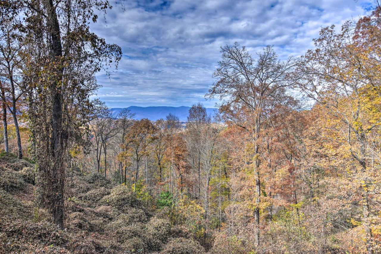 Cozy Cabin With Hot Tub And Smoky Mountain Views! Villa Bryson City Exteriör bild