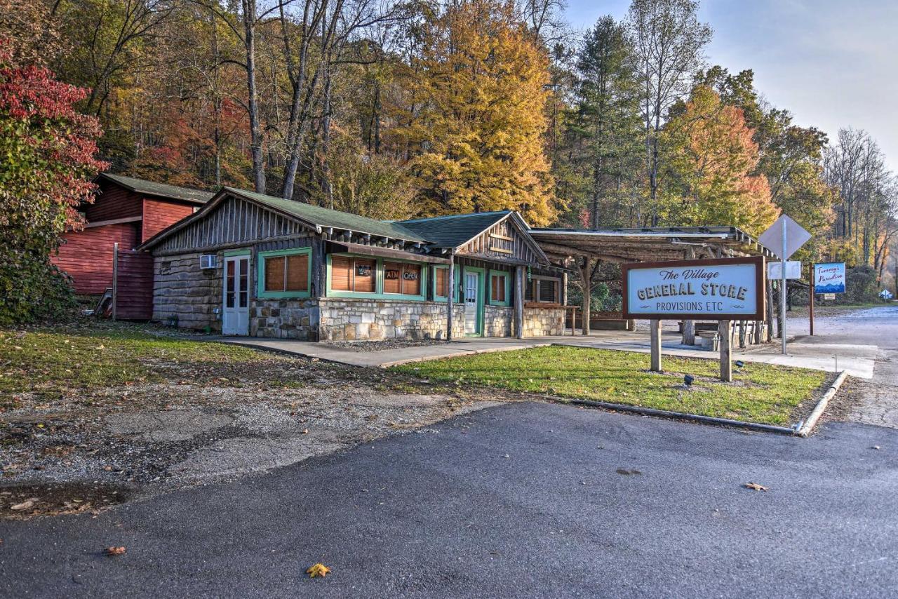 Cozy Cabin With Hot Tub And Smoky Mountain Views! Villa Bryson City Exteriör bild